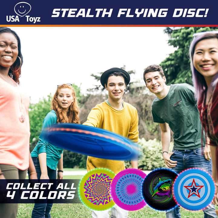 USA Toyz Stealth Flying LED Disc