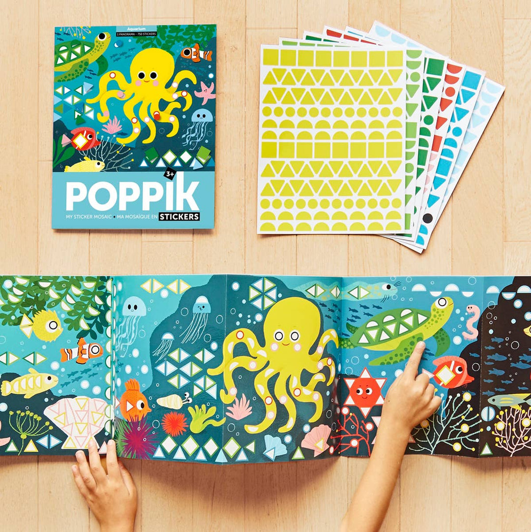 Poppik - Sticker Panoramas AQUARIUM