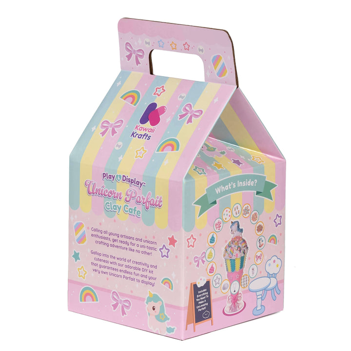 Play & Display Unicorn Parfait Clay Cafe Kit