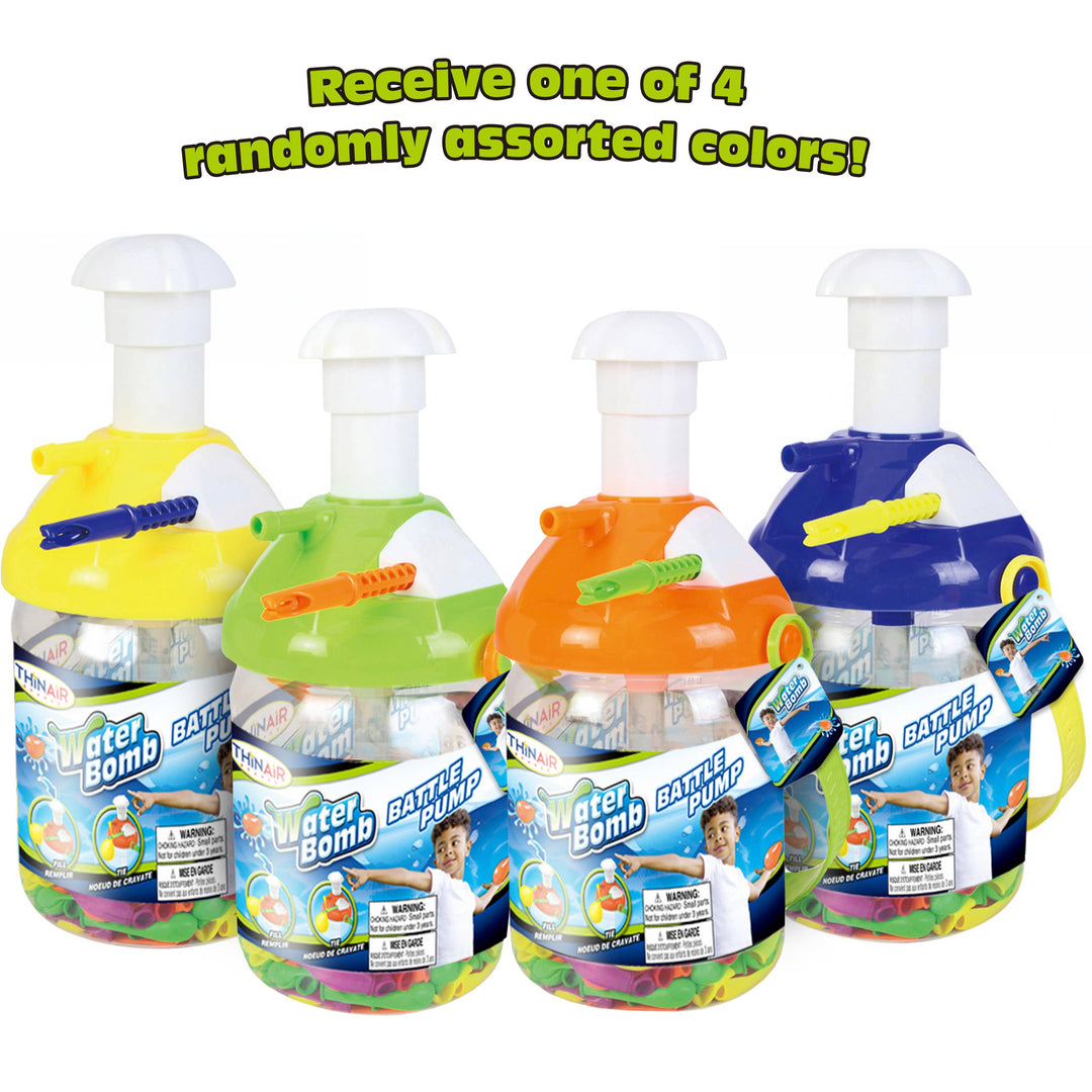 Water Balloon Battle Pump