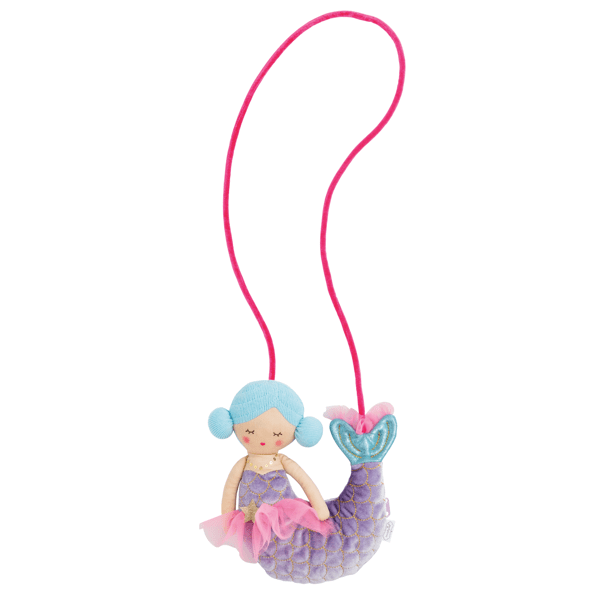 Purple Mermaid Tulle Purse