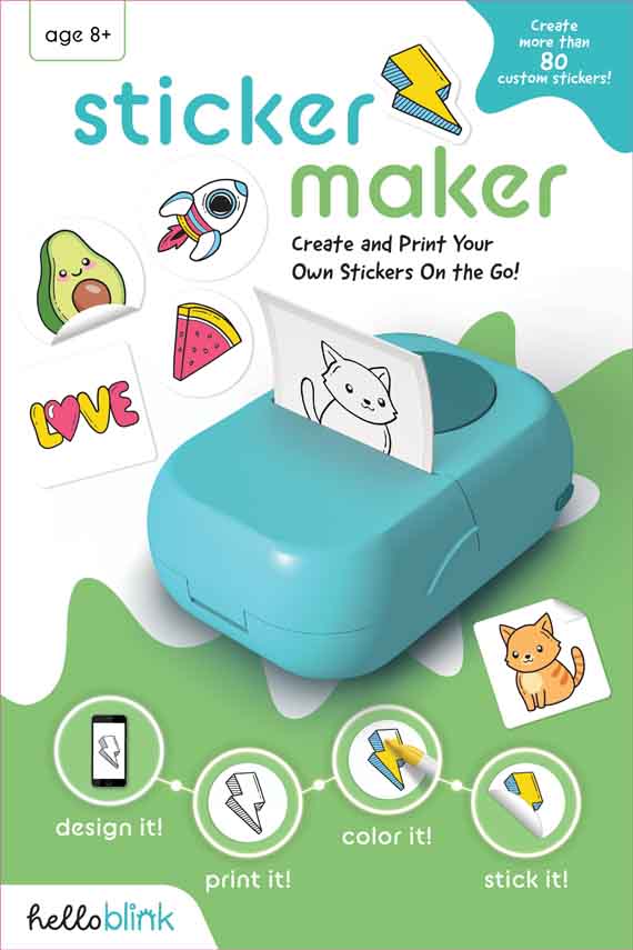 HELLO BLINK STICKER MAKER