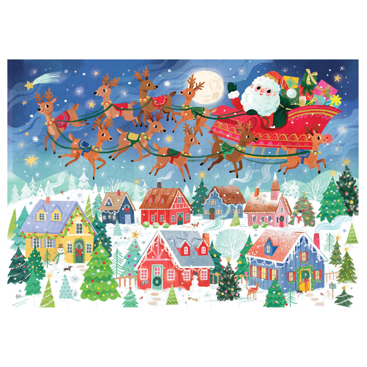 Crocodile Creek 100 Piece Puzzle: Santa's Visit