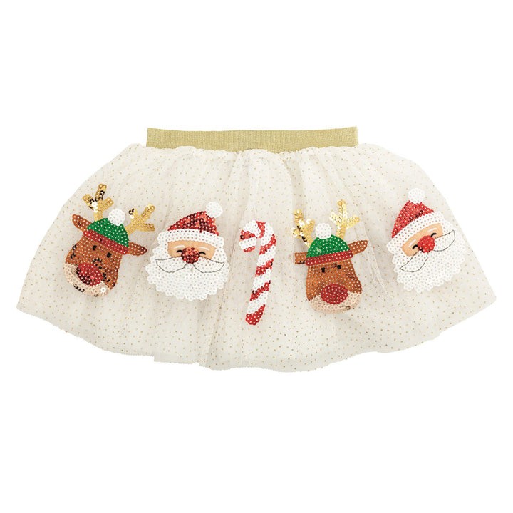 White Christmas Sequin Tutu