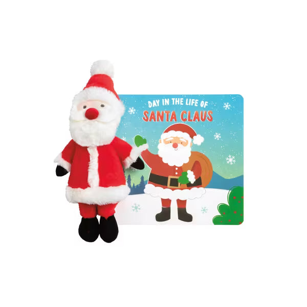 Santa Book With Plush