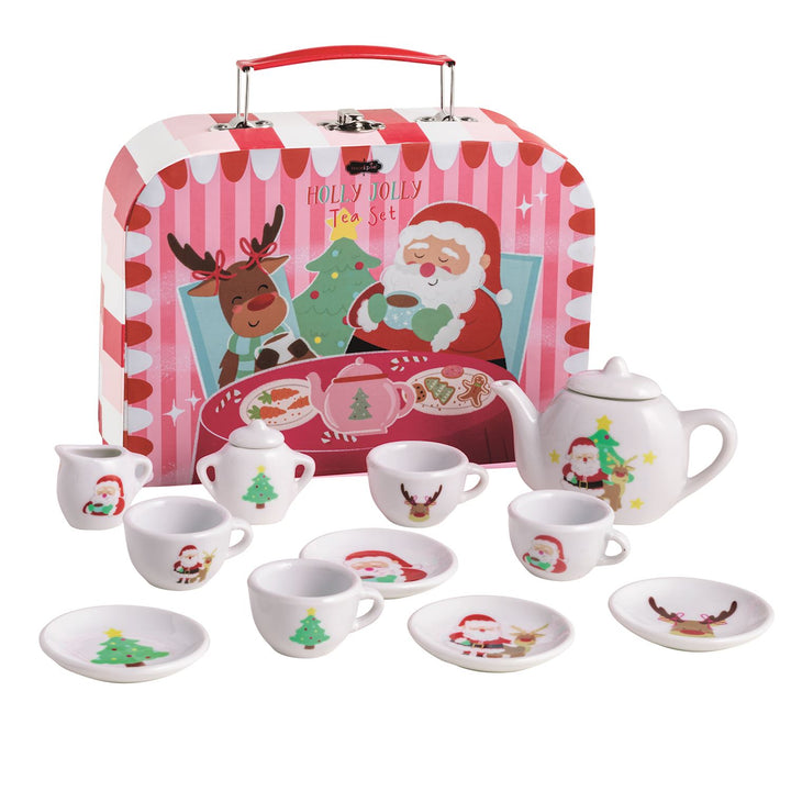 Holly Jolly Tea Set