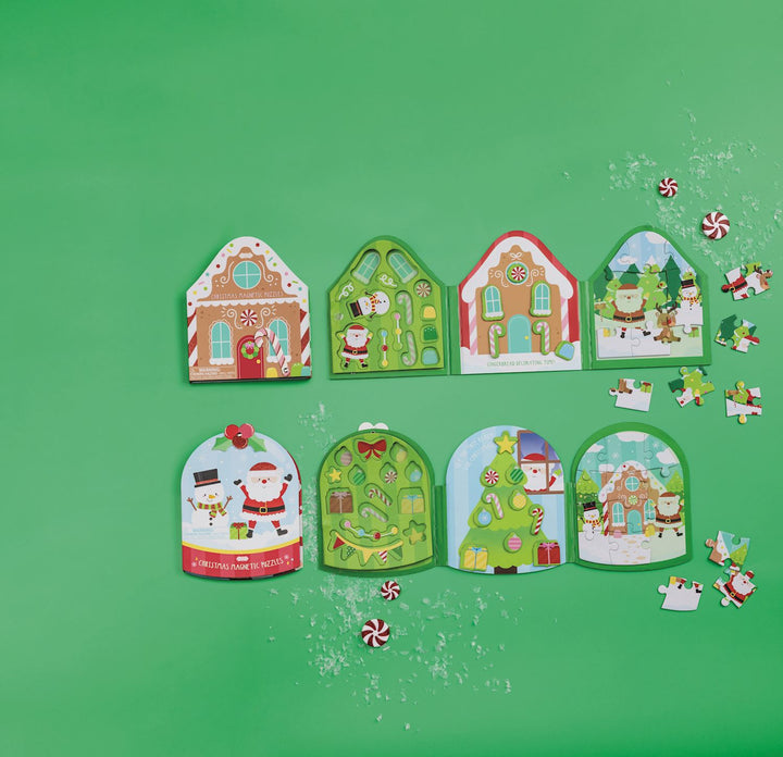 Gingerbread House Magnetic Puzzle Book