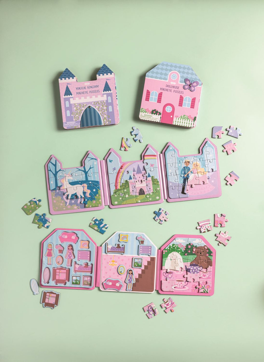 Magical Kingdom Magnetic Puzzle Book
