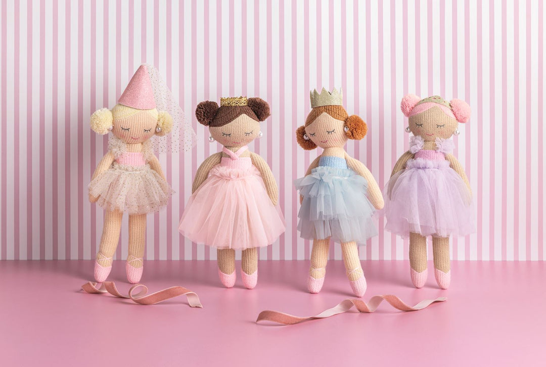 Violet The Princess Knit Doll