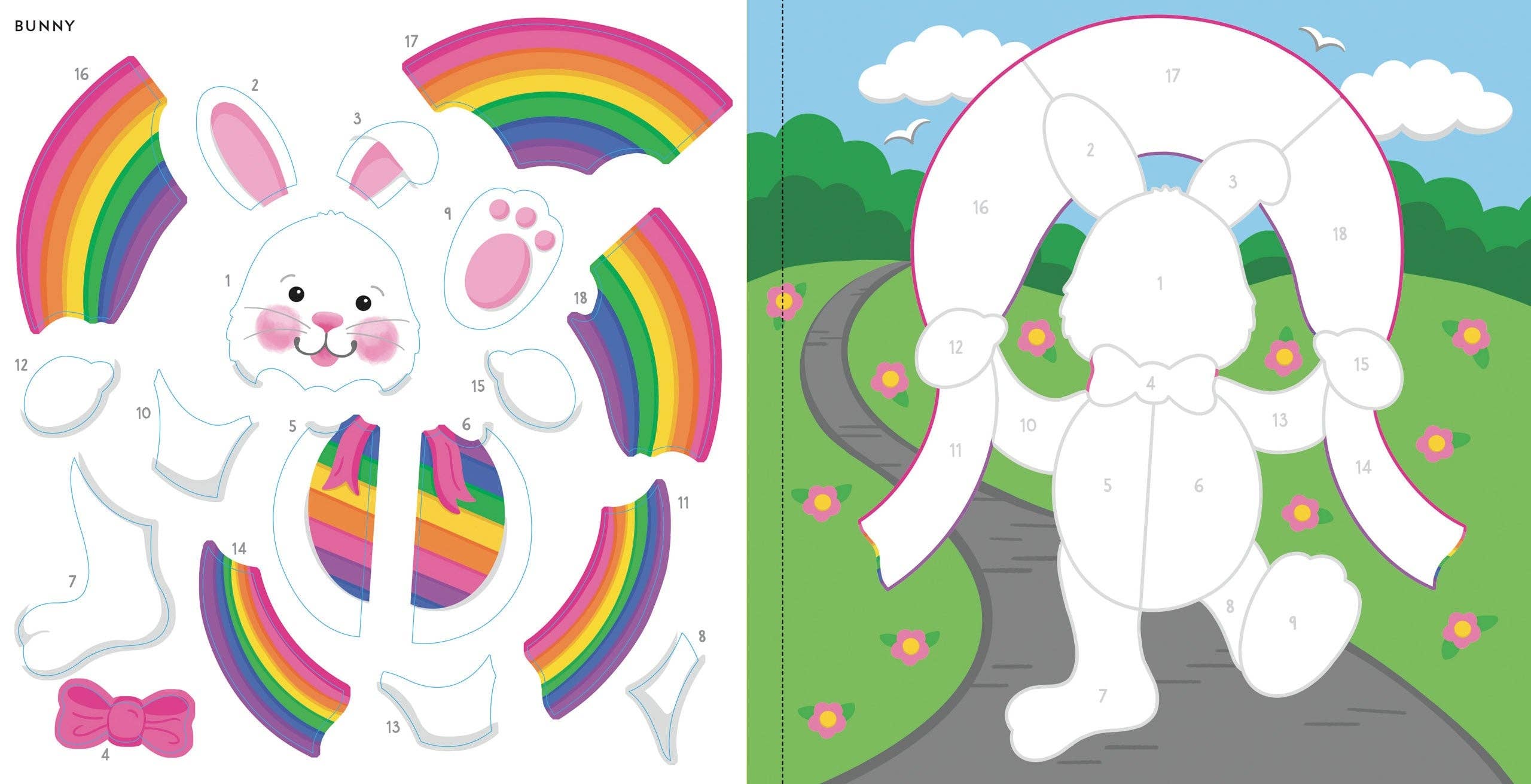 My First Color-By-Sticker Book - Rainbow Magic - Nantucket Kids