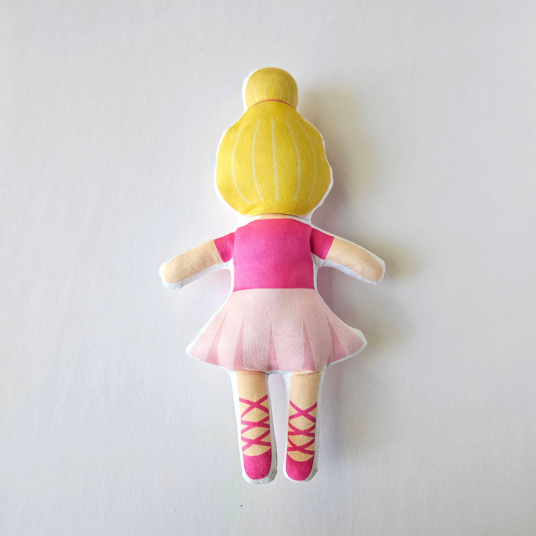 Cut & Sew Ballerina Plush Doll – Easy Sewing Craft Kit