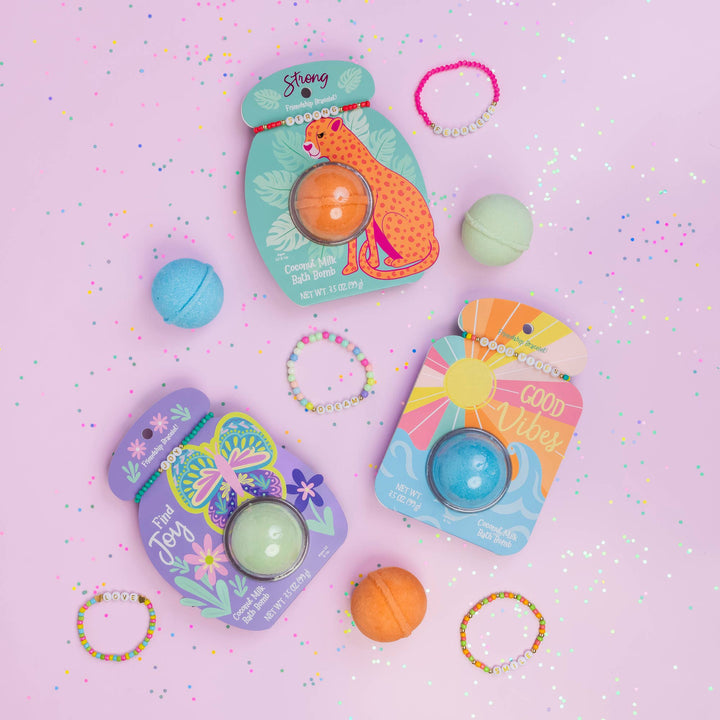 Friendship Bracelet Bath Bomb - Dream | Forever Young Collection