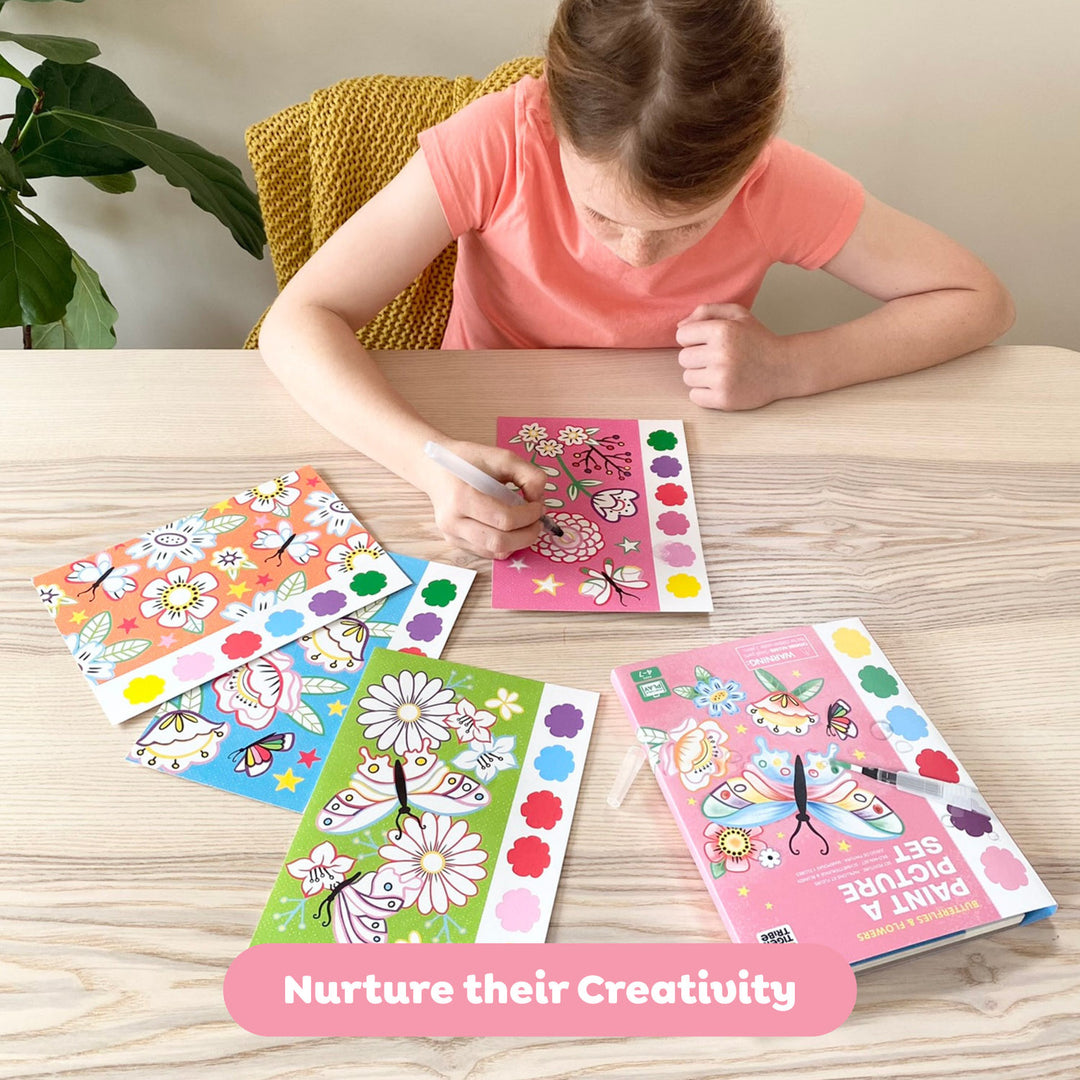 Paint a Picture Set - Butterflies & Flowers