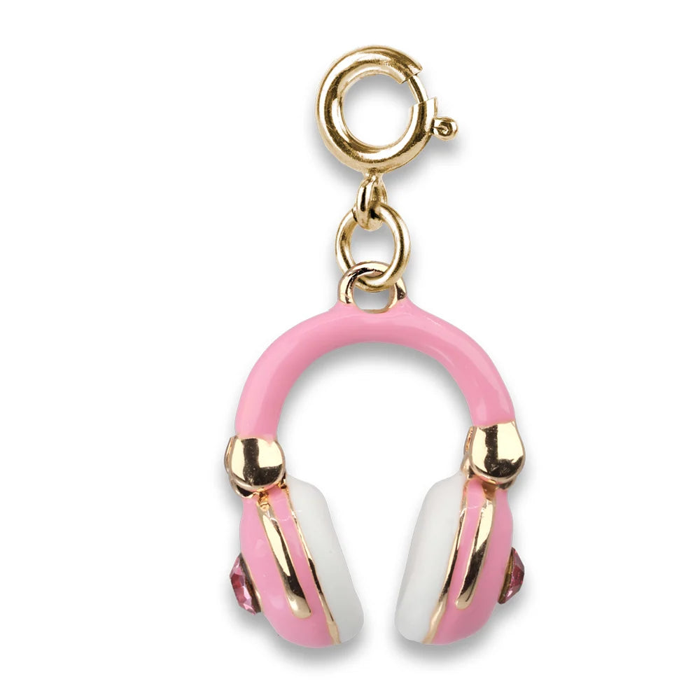 Gold Swivel Headphones