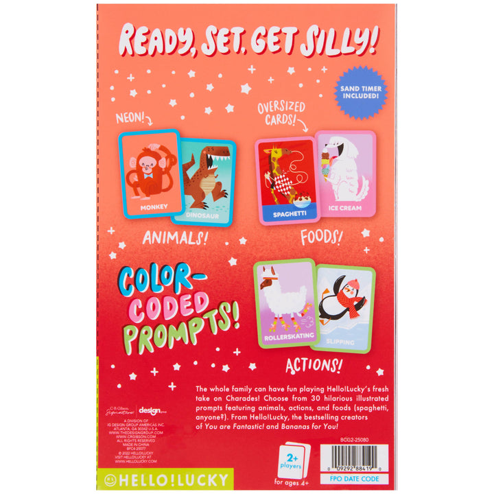 HL SILLY CHARADES CARD GAME