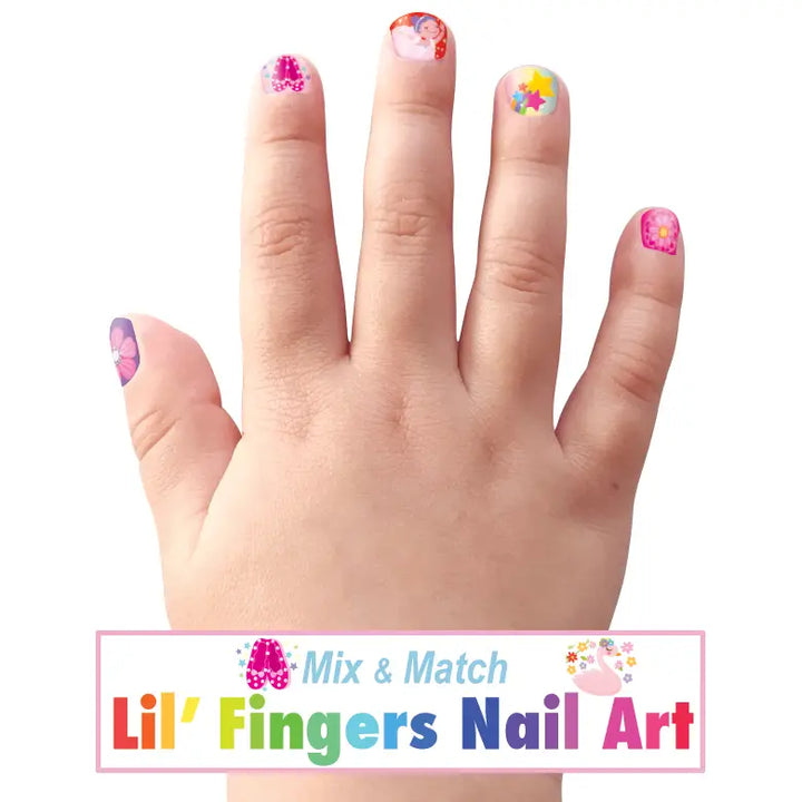Lil' Fingers Nail Art | Pretty Ballerinas Nail Stickers