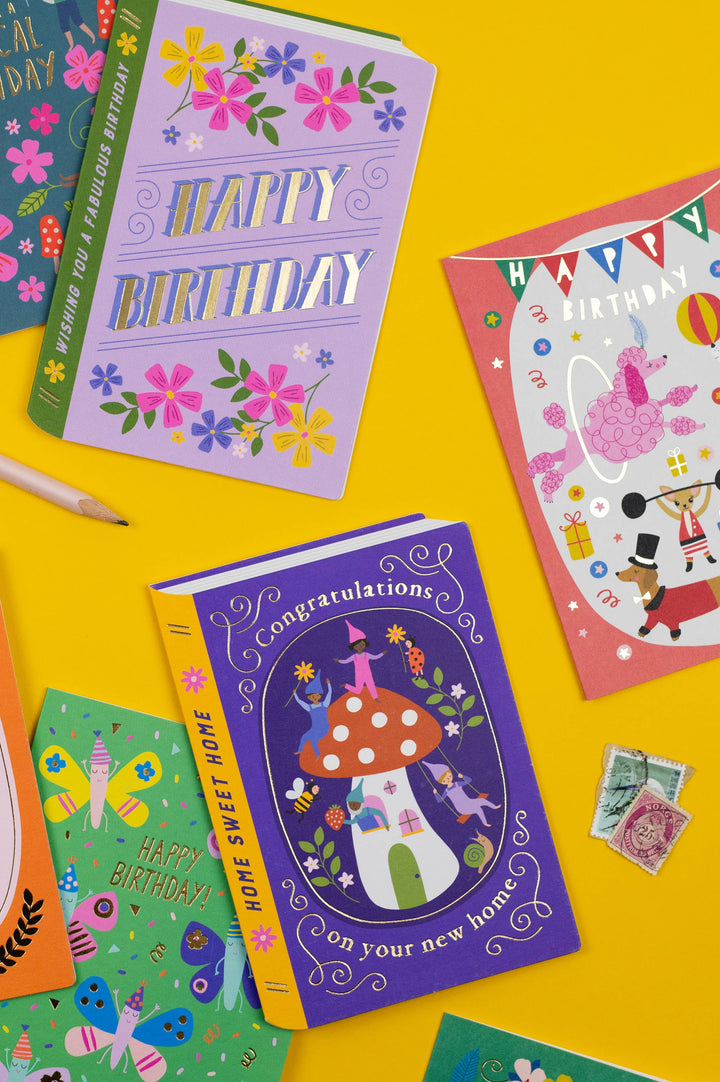 Party Butterflies Kid's Birthday Card | Children's Birthday