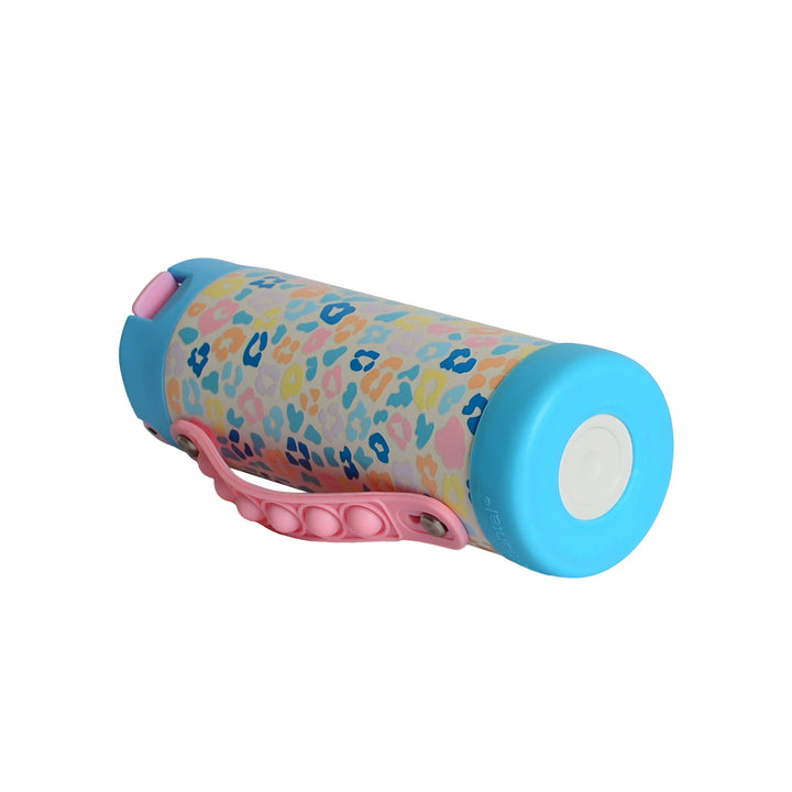 14oz Iconic Pop Bottle - Pastel Leopard