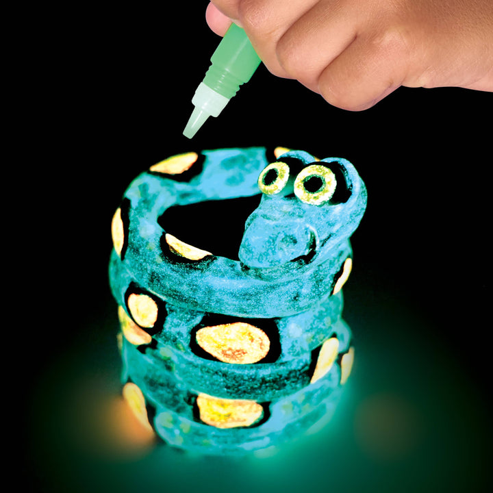 Neon Glow Handmade Pottery Studio Craft Kit for Kids