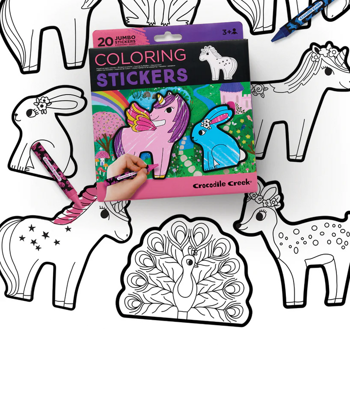 Coloring Stickers-Unicorn