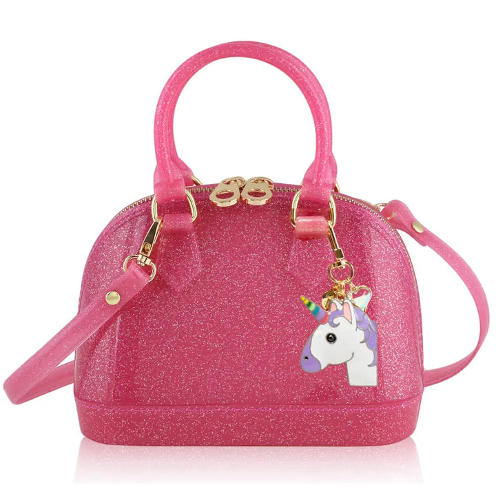 Cate in Hot Pink Sparkle: Charming Addition-Unicorn Magic