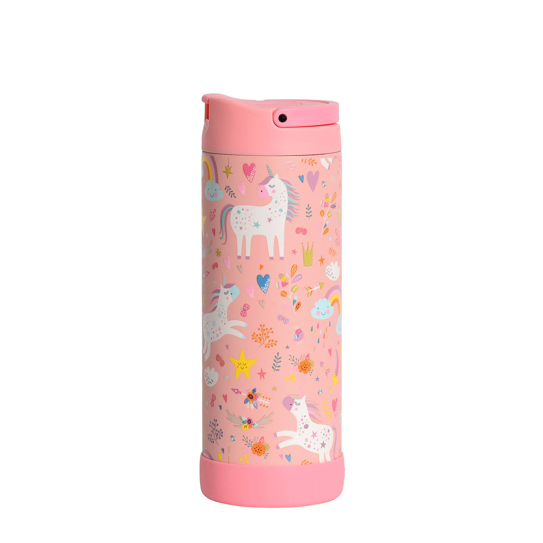 14oz Iconic Pop Bottle - Pink Unicorn