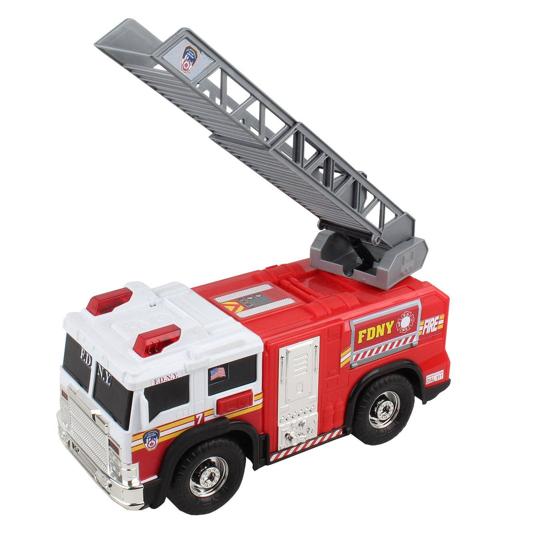 FDNY Fire Ladder Truck with Lights & Sound by Daron