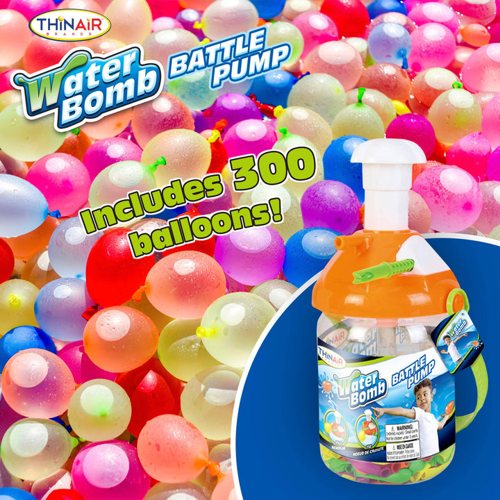 Water Balloon Battle Pump