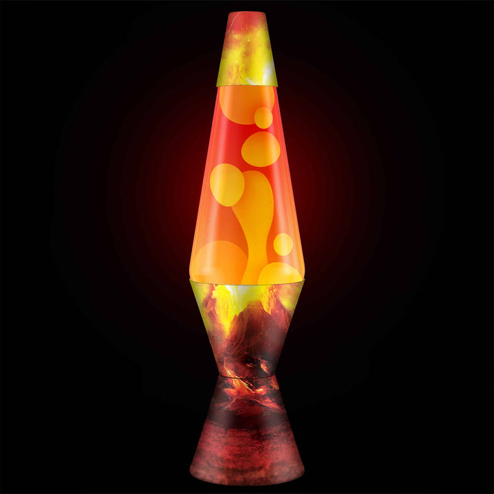 LAVA LAMP 14.5” LAVA ERUPTING CRATER