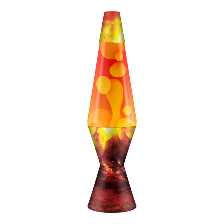 LAVA LAMP 14.5” LAVA ERUPTING CRATER