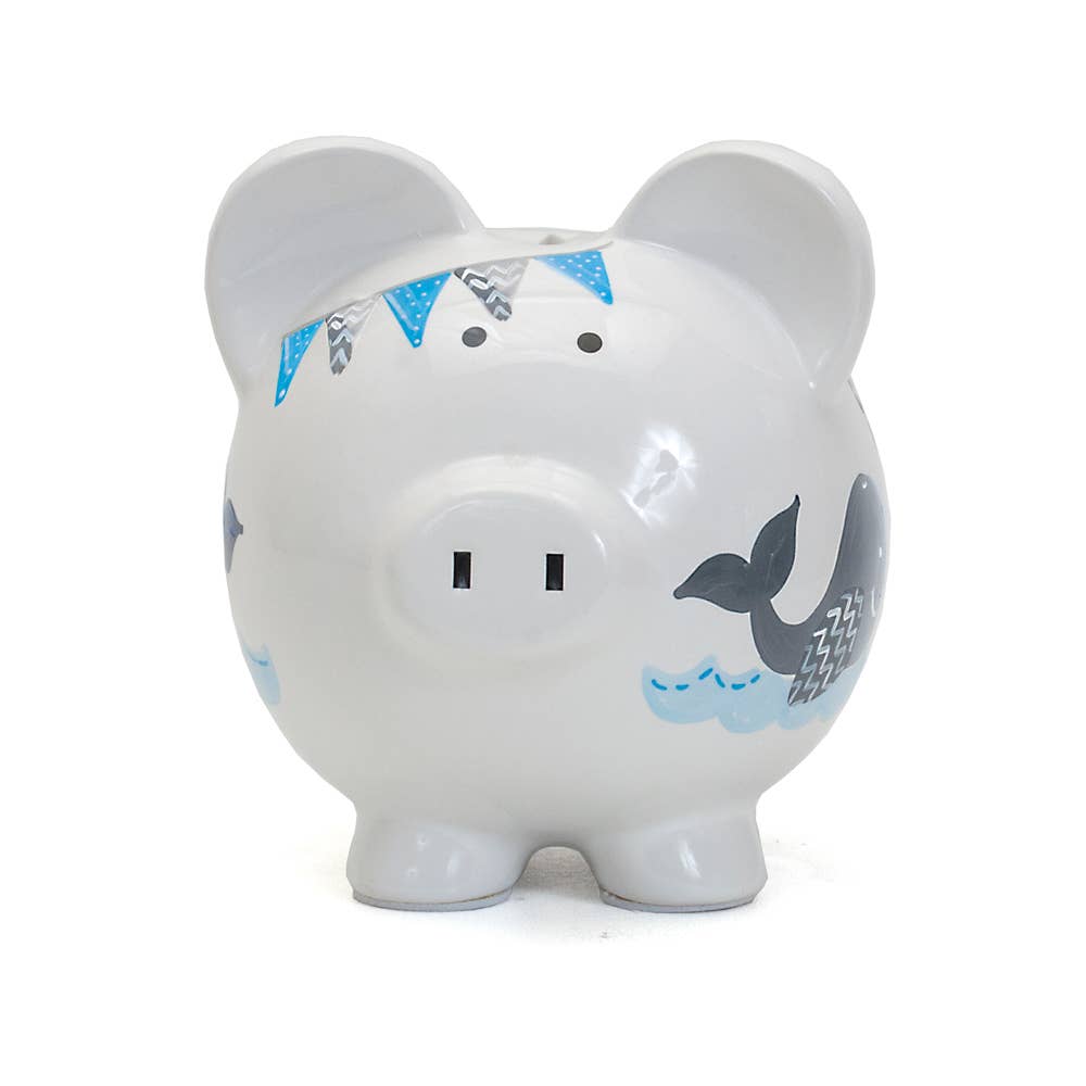 Blue Double Whale Pig