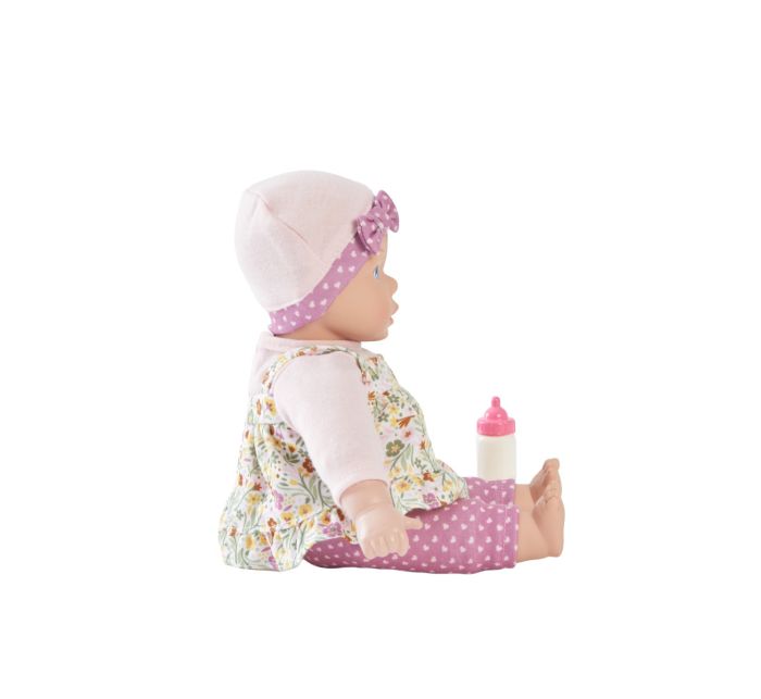 Petite Sweet Smiles 10-Inch Baby Doll, Fancy Floral