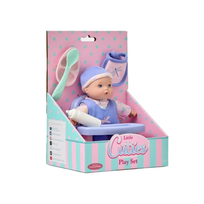 Little Cuties 8-inch Feeding Playset