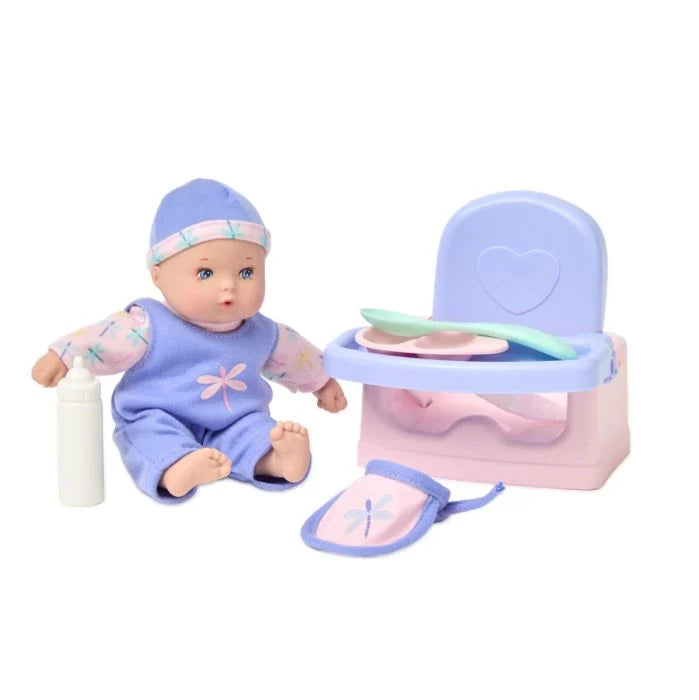 Little Cuties 8-inch Feeding Playset