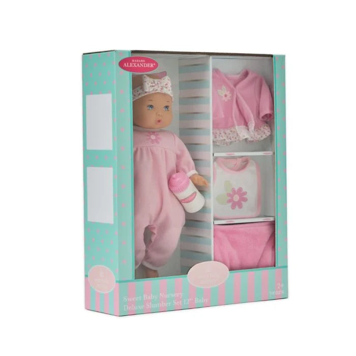 Sweet Baby Nursery® 12-inch Deluxe Slumber Set