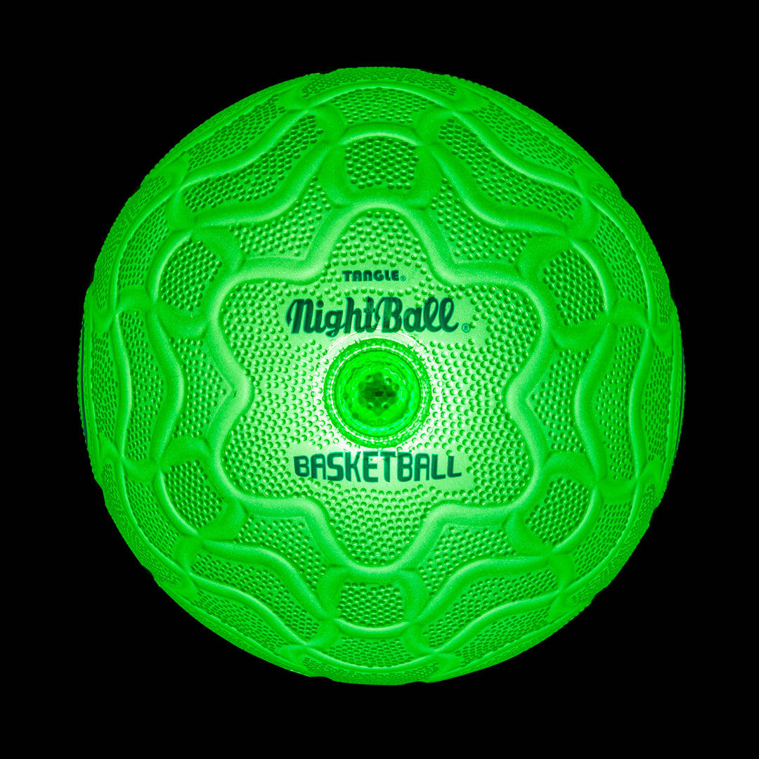 NightBall® Light-Up LED Basketball: Orange