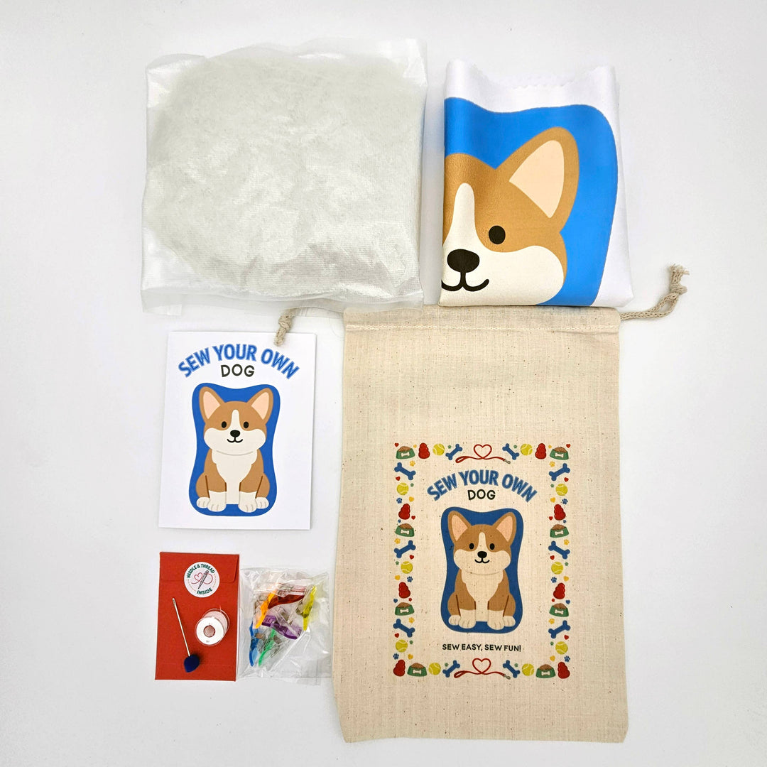 DIY Dog Sewing Kit - Corgi