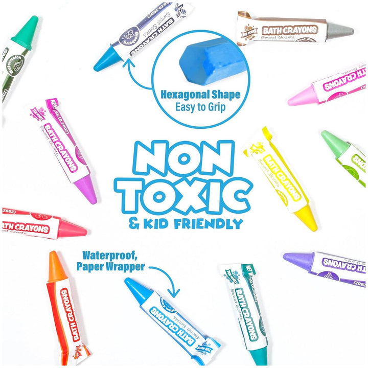 Tub Works® Sweet Scents Smooth™ Bath Crayons 12 Pack