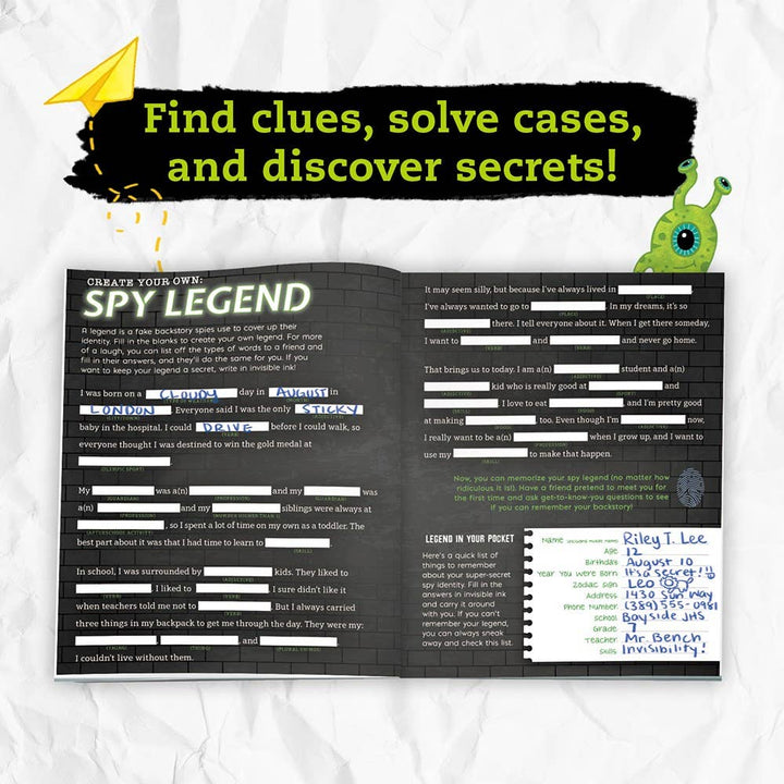 Top Secret: Ultimate Invisible Ink Klutz Activity Book