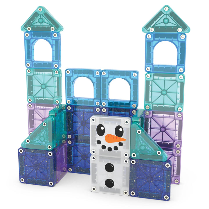 MAGNA-TILES MicroMAGS Winter Wonder Travel Set
