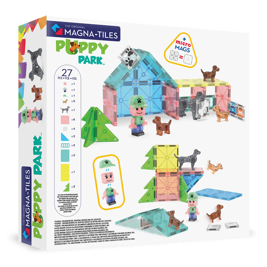Magna-Tiles® Puppy Park 27-Piece Se