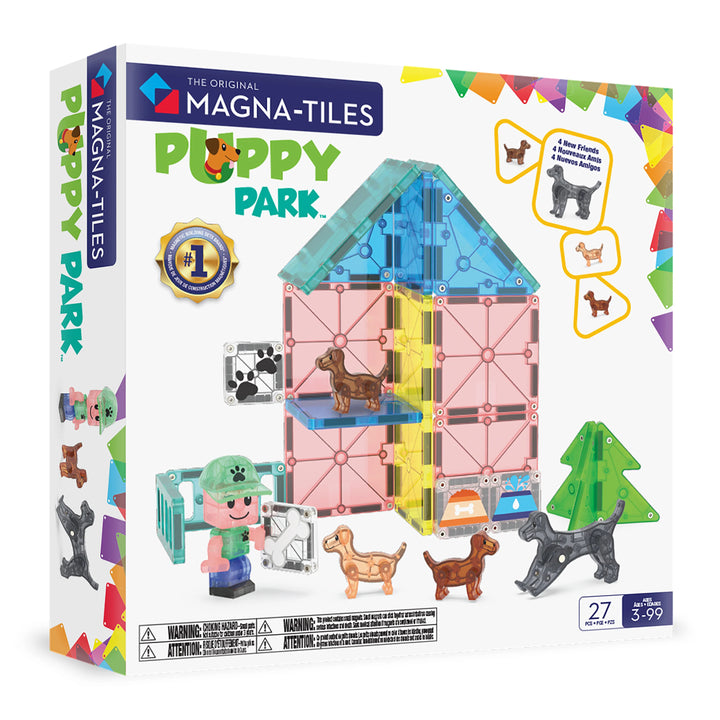 Magna-Tiles® Puppy Park 27-Piece Se