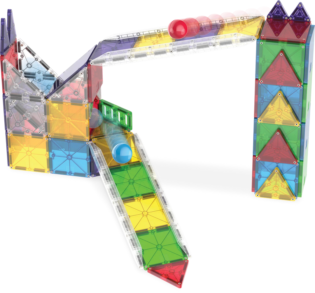 MAGNA-TILES Rail Racers Deluxe™ 90 Piece Set