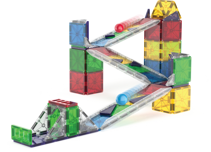 MAGNA-TILES Rail Racers Deluxe™ 90 Piece Set
