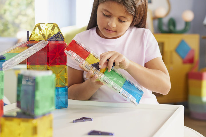MAGNA-TILES Rail Racers Deluxe™ 90 Piece Set