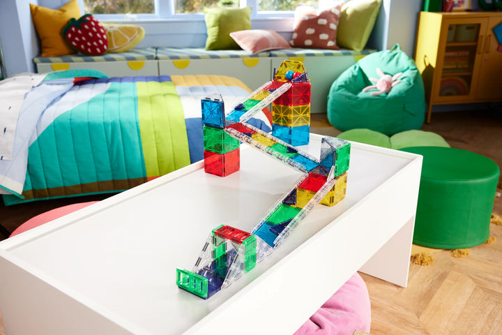 MAGNA-TILES Rail Racers Deluxe™ 90 Piece Set