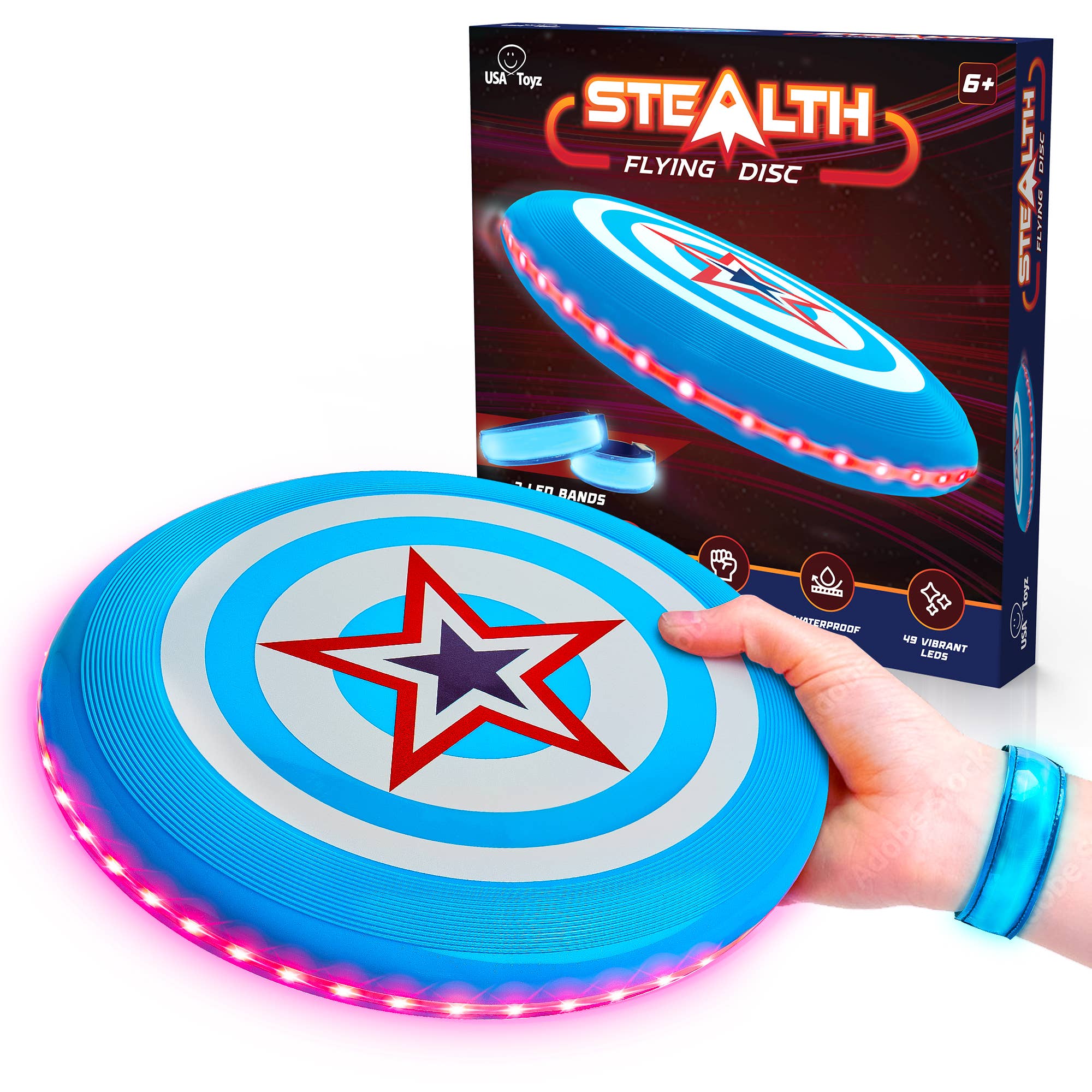 USA Toyz Stealth Flying LED Disc – Nantucket Kids