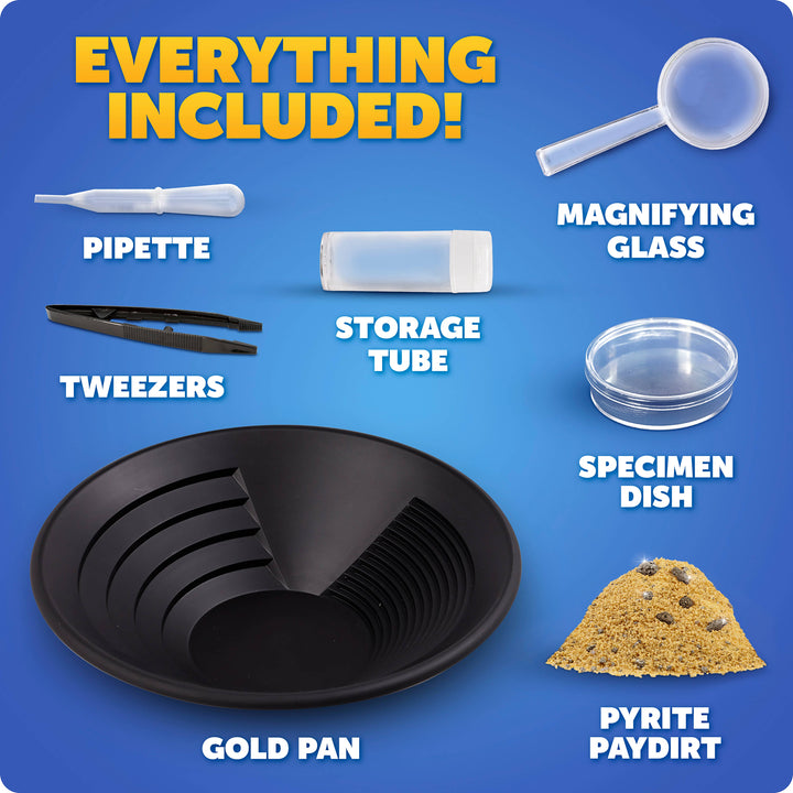 Blue Marble Pan for Gold