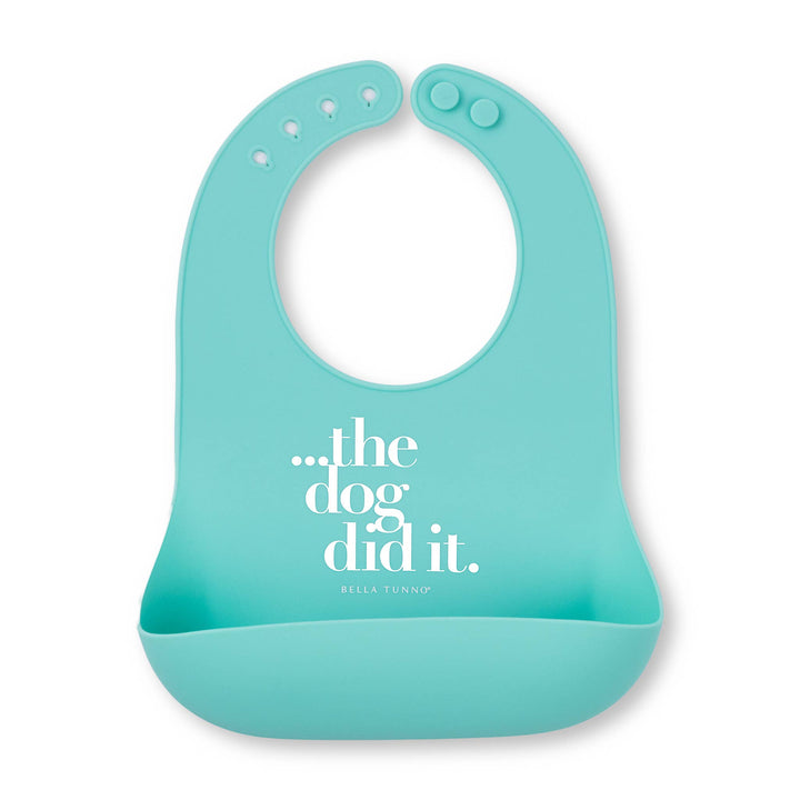 The Dog Did It Wonder Bib: Green