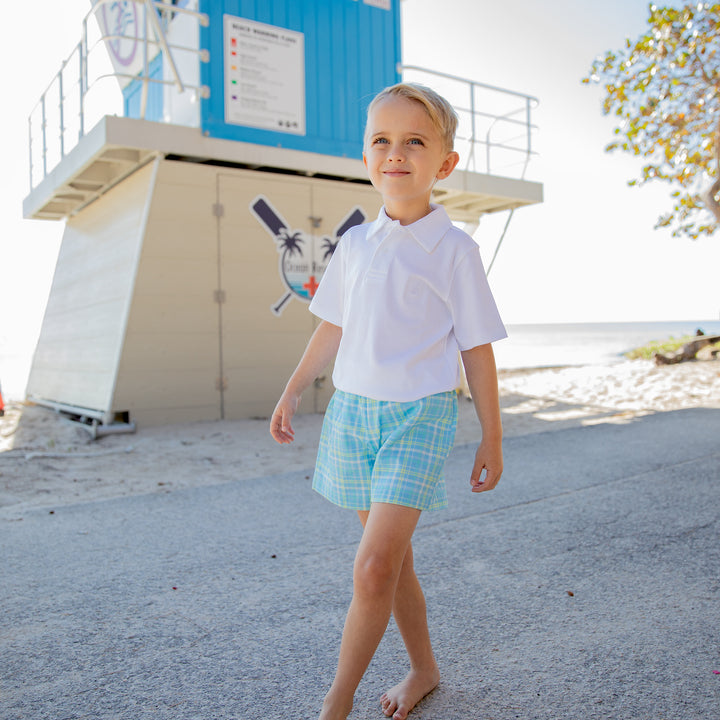 Cisco Shorts-Maritime Plaid